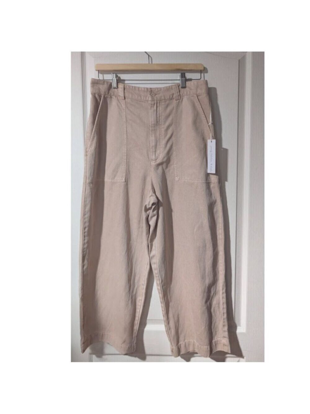 Young Fabulous & Broke | Peach Wide Leg Utility Pants